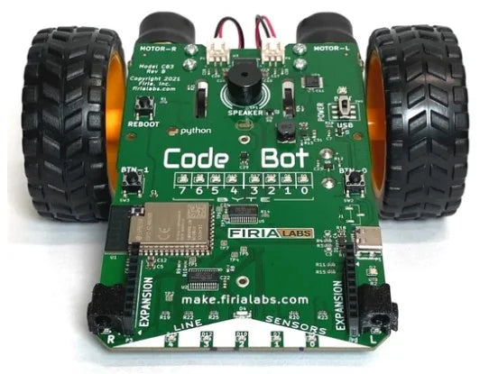 Codex Firia Labs CodeBot and CodeX Firmware Upgrades – Firia Labs