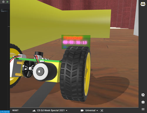 CSEdWeek - Kicking off our CoDecember Virtual Robotics Challenge