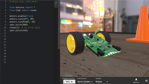 Introducing: CodeSpace Simulation Environment